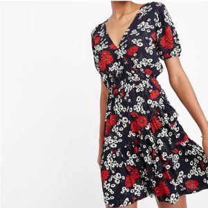 Madewell Sz 12 Floral Ruffled Dress EUC